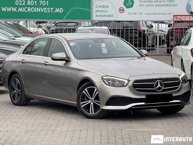 Mercedes E 200 2023 doar la InterAuto