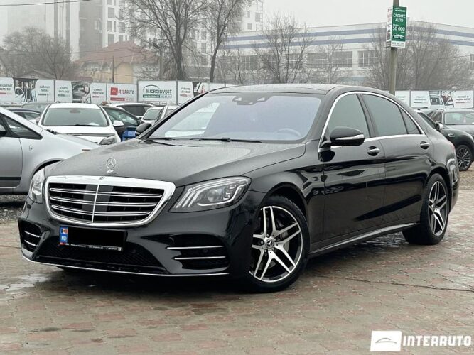 Mercedes S 450 2018 doar la InterAuto