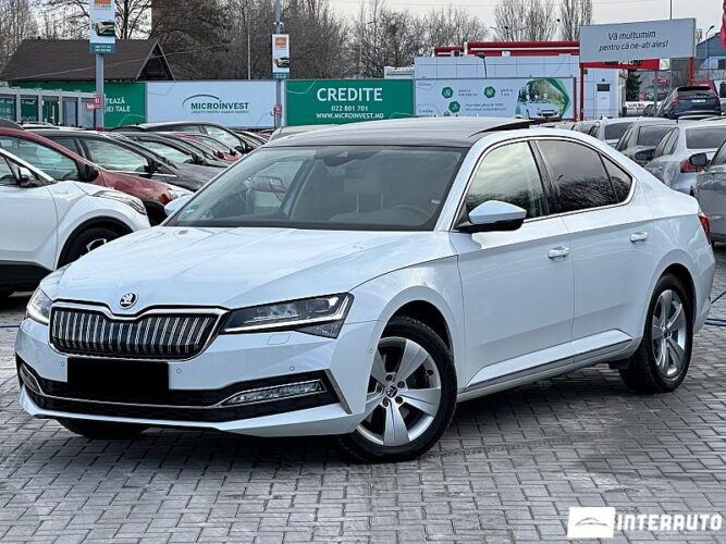 Skoda Superb 2020 doar la InterAuto