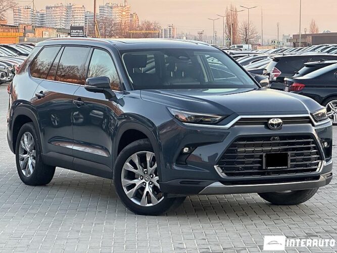 Toyota Highlander 2024 doar la InterAuto