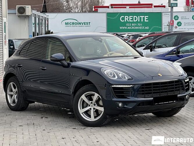 Porsche Macan 2017 doar la InterAuto