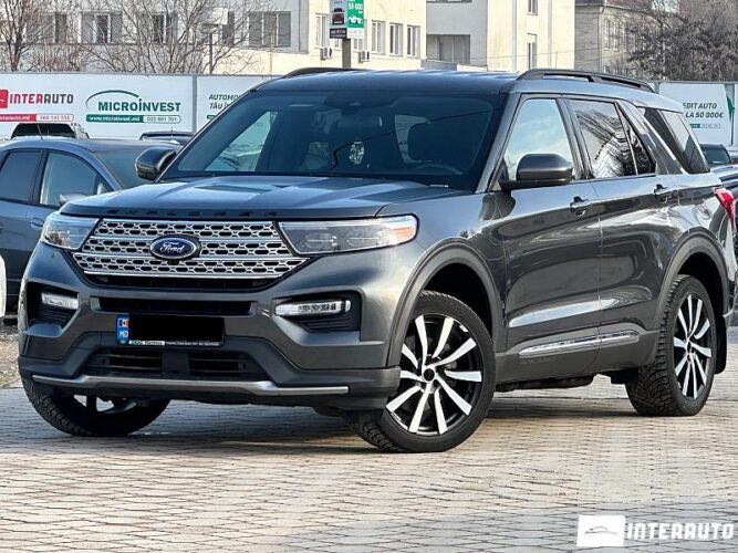 Ford Explorer 2019 doar la InterAuto