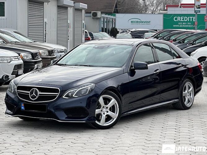 Mercedes E 300h 2013 doar la InterAuto