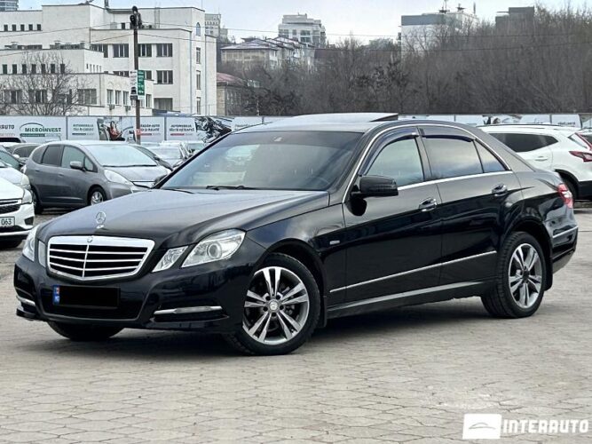 Mercedes E 200 2012 doar la InterAuto