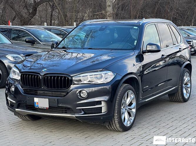 BMW X5 4.0e 2016 doar la InterAuto
