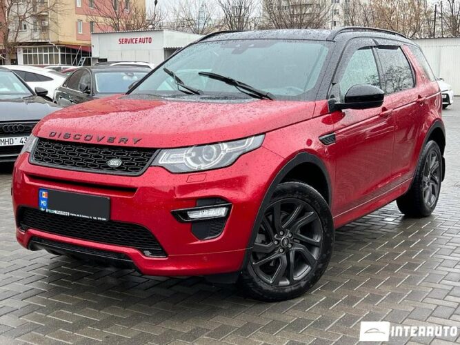 Land Rover Discovery Sport 2018 doar la InterAuto