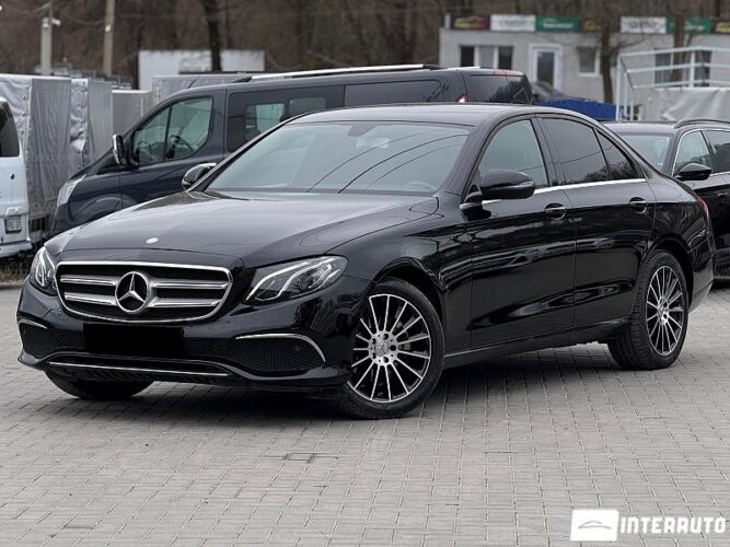 Mercedes E 200 2018 doar la InterAuto
