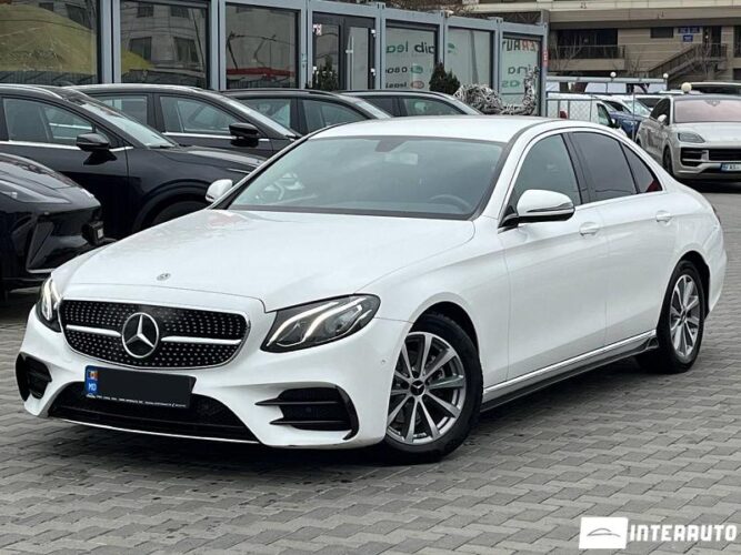 Mercedes E 200 2019 doar la InterAuto