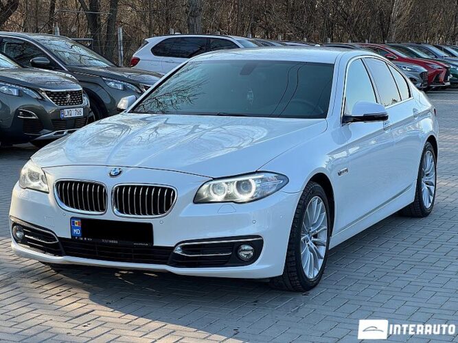 BMW 520 2015 doar la InterAuto