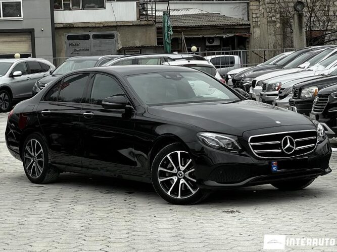 Mercedes E 200 2016 doar la InterAuto