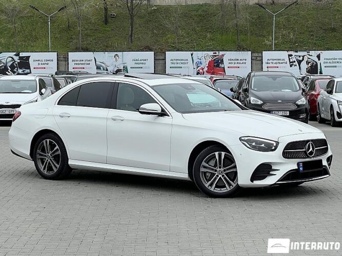 Mercedes E 350 2021 doar la InterAuto