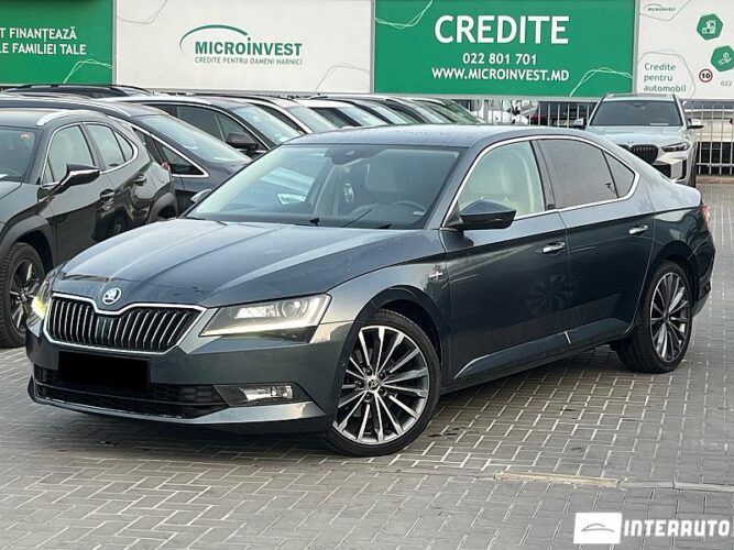 Skoda Superb 2015 doar la InterAuto