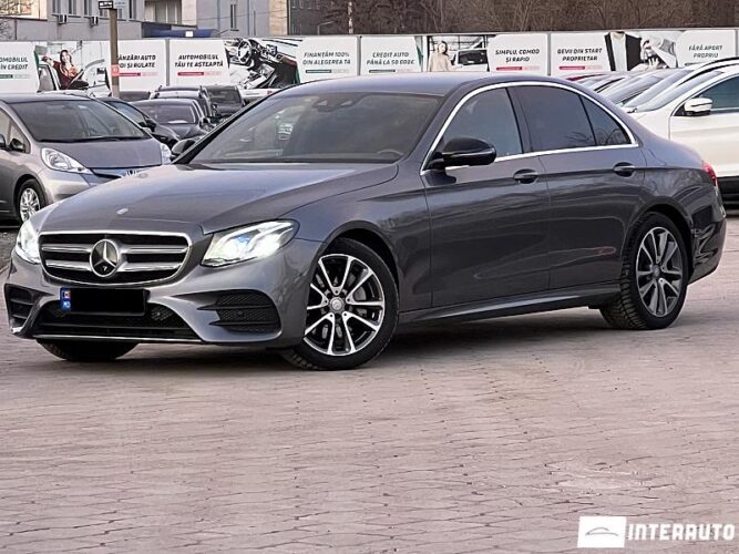 Mercedes E 220 2016 doar la InterAuto