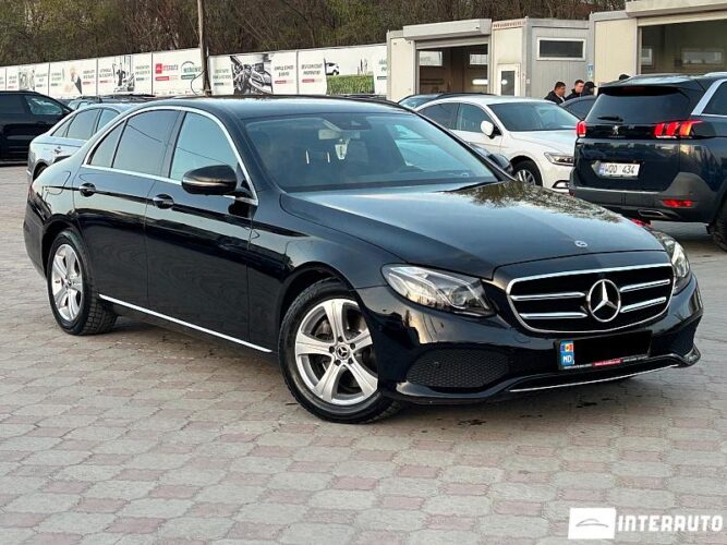 Mercedes E 220 32 mercedes E 220 2017
