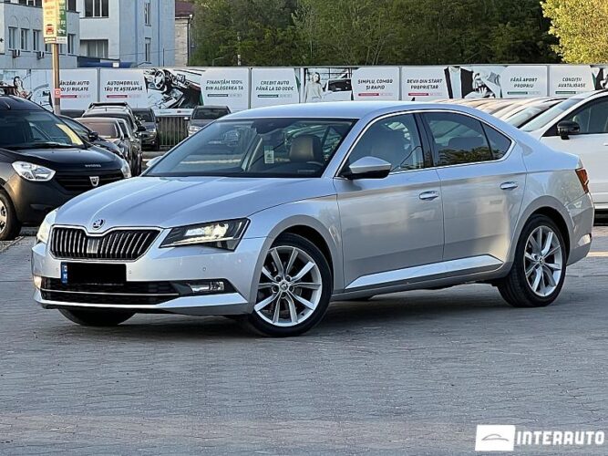 Skoda Superb 2016 doar la InterAuto