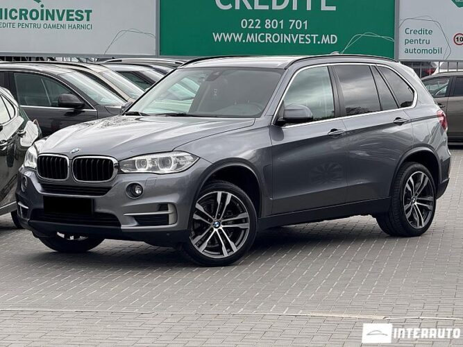 BMW X5 2.5D 2016 doar la InterAuto