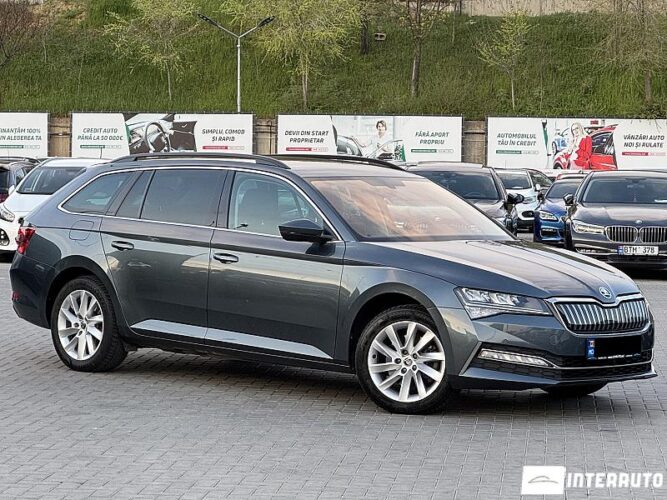 Skoda Superb 2020 doar la InterAuto