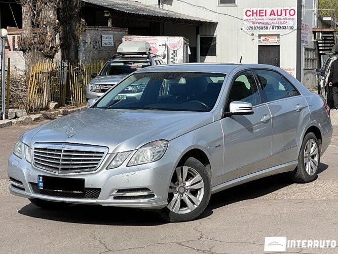 Mercedes E 200 2011 doar la InterAuto