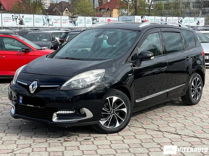 Renault Grand Scenic 2015 doar la InterAuto