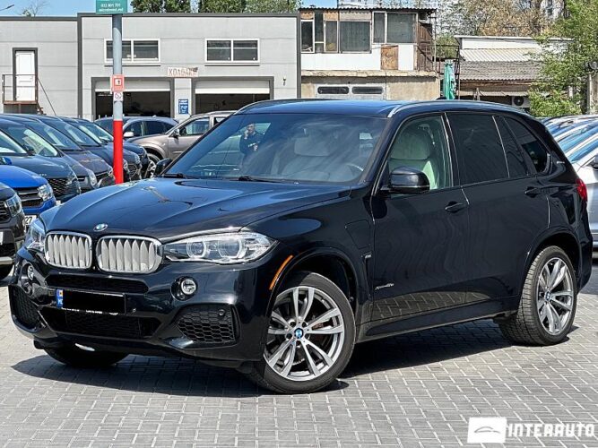 BMW X5 4.0e 2017 doar la InterAuto