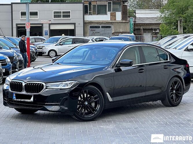 BMW 530e 2021 doar la InterAuto