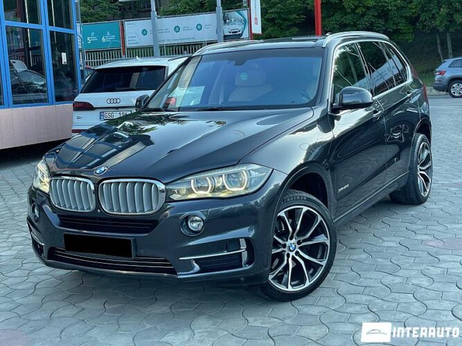 BMW X5 4.0D 2014 doar la InterAuto