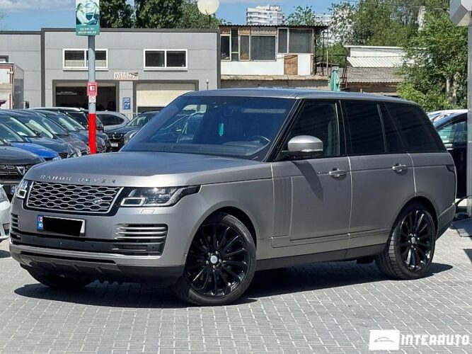 Land Rover Range Rover Vogue 2019 doar la InterAuto