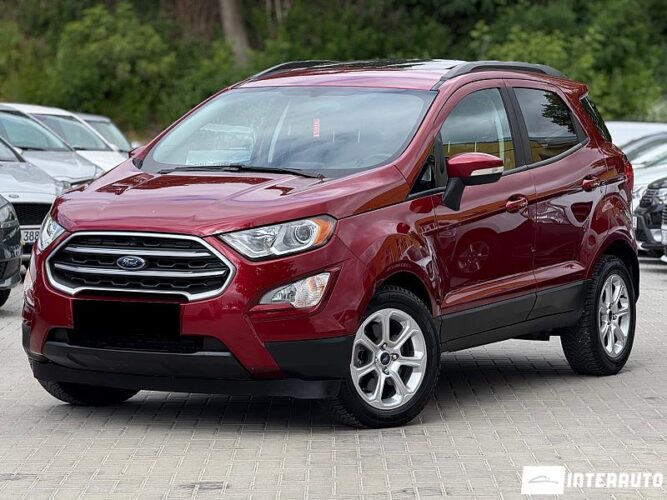 Ford Ecosport 2019 doar la InterAuto