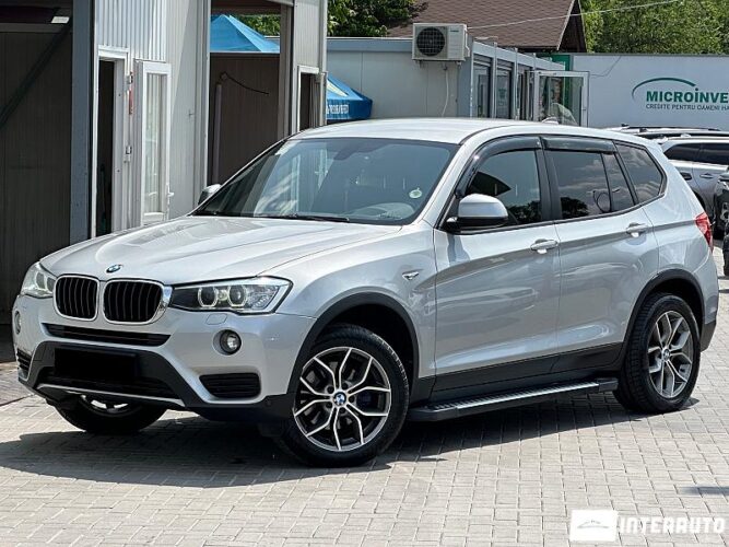 BMW X3 2.0D 2016 doar la InterAuto