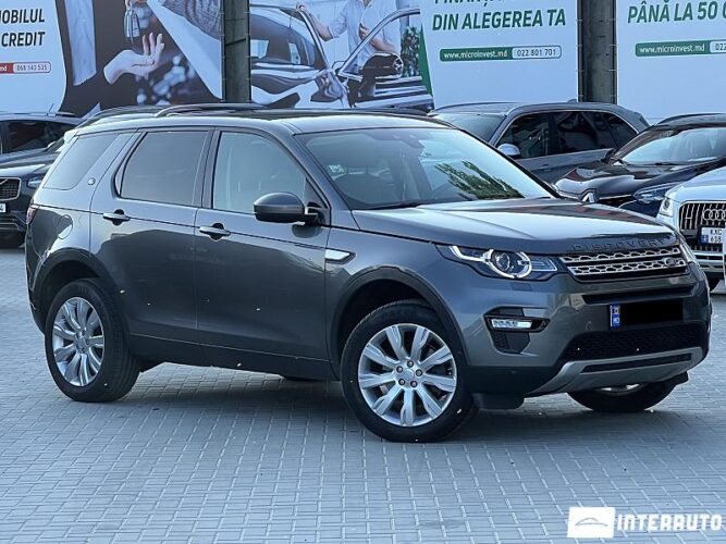 Land Rover Discovery Sport 2016 doar la InterAuto