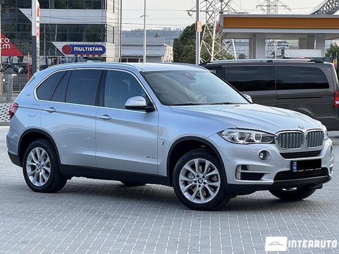 BMW X5 4.0e 2017 doar la InterAuto