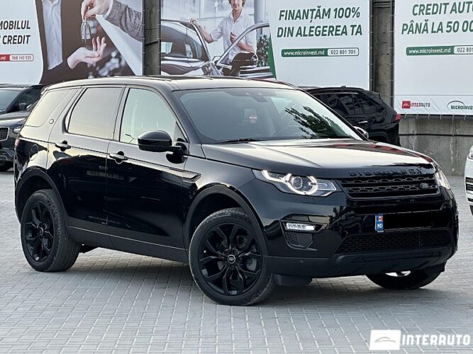 Land Rover Discovery Sport 2016 doar la InterAuto