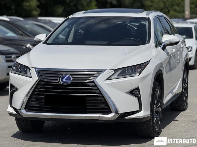 Lexus RX 450h 2018 doar la InterAuto
