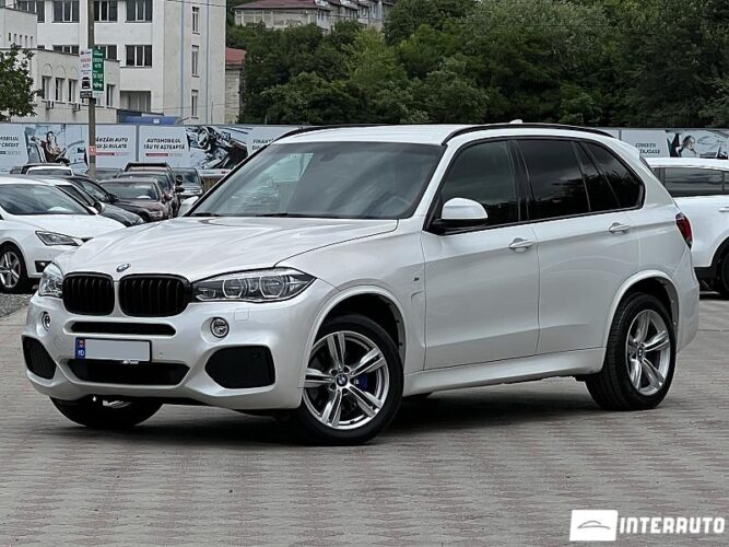 BMW X5 2.5D 2016 doar la InterAuto