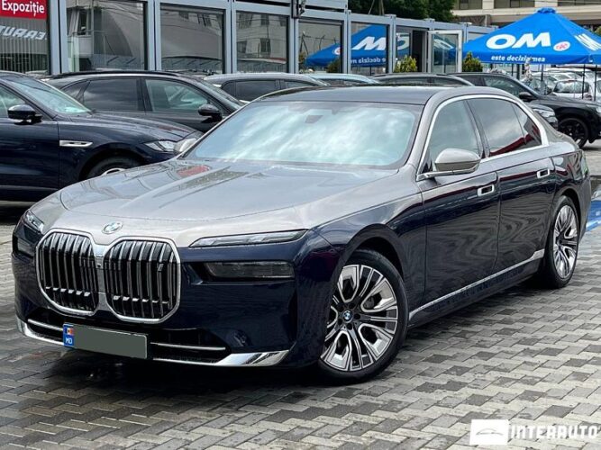 BMW i7 XDrive60 2024 doar la InterAuto