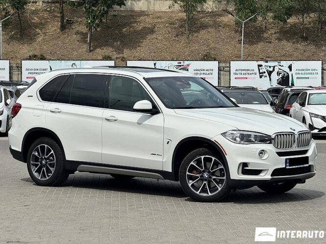 BMW X5 4.0e 2016 doar la InterAuto