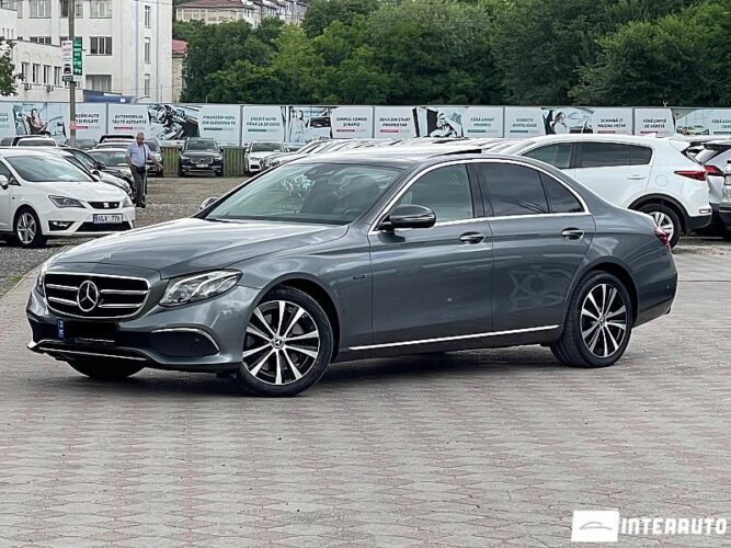 Mercedes E 300de 2019 doar la InterAuto
