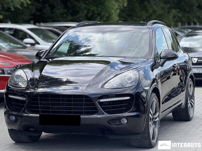 Porsche Cayenne Turbo 2012 doar la InterAuto