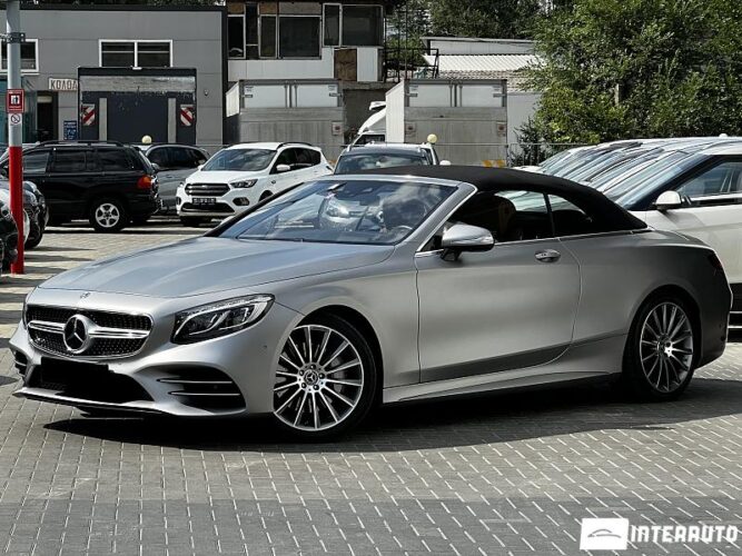 Mercedes S Coupe 560 2019 doar la InterAuto