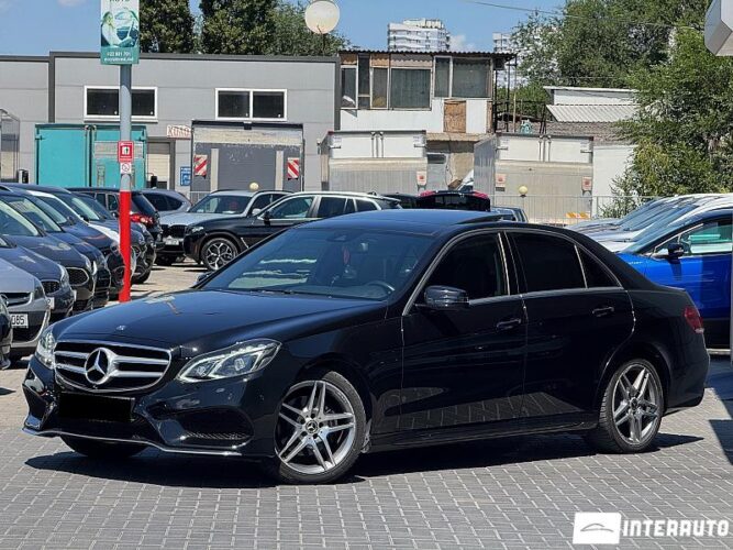 Mercedes E 250 2014 doar la InterAuto