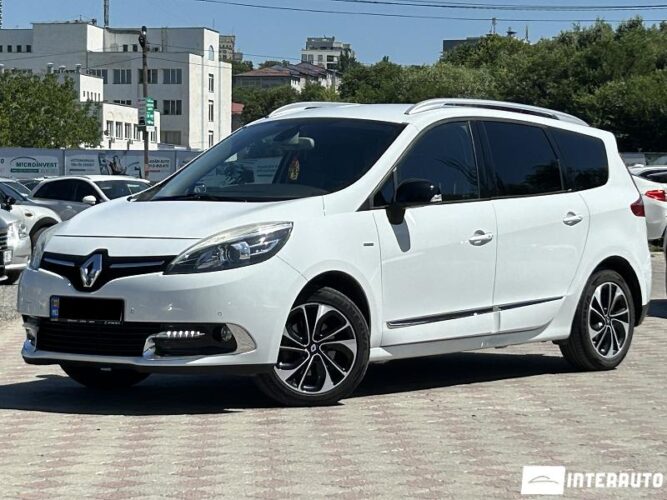 Renault Grand Scenic 2015 doar la InterAuto
