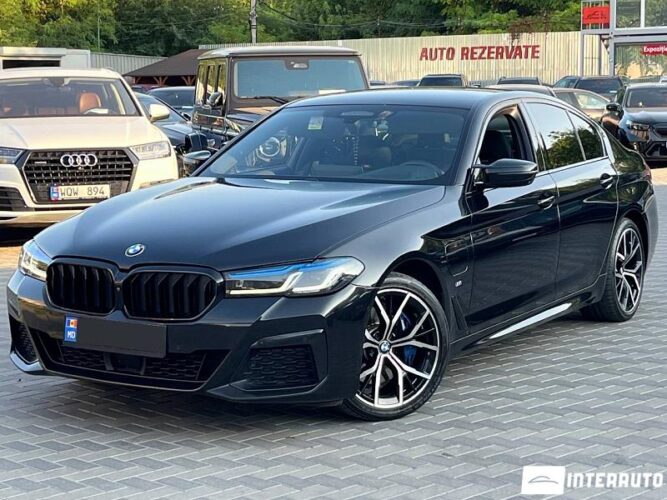 BMW 530e 2020 doar la InterAuto