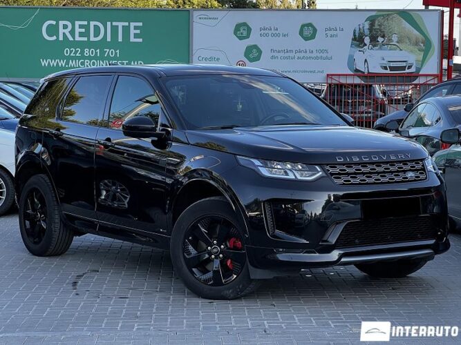 Land Rover Discovery Sport 2020 doar la InterAuto