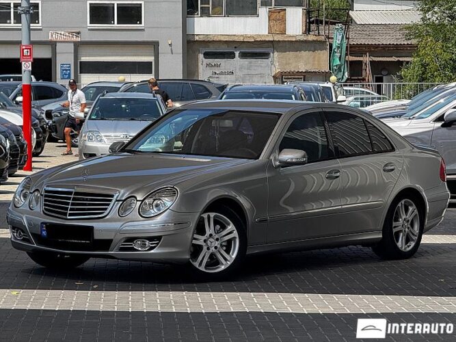 Mercedes E 220 2007 doar la InterAuto