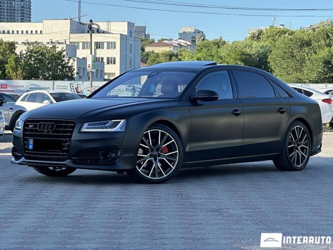 Audi A8 2017 doar la InterAuto
