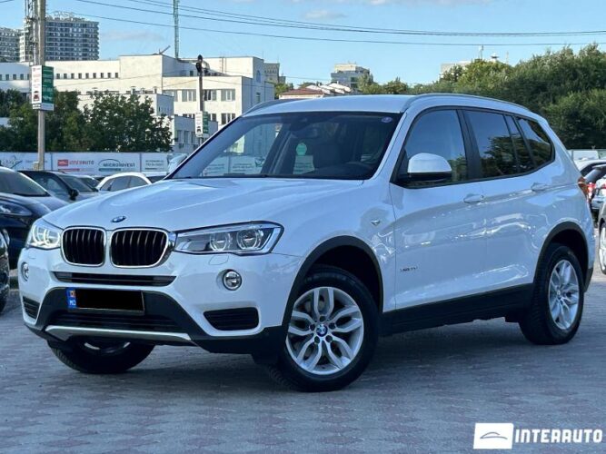 BMW X3 2.0D 2017 doar la InterAuto