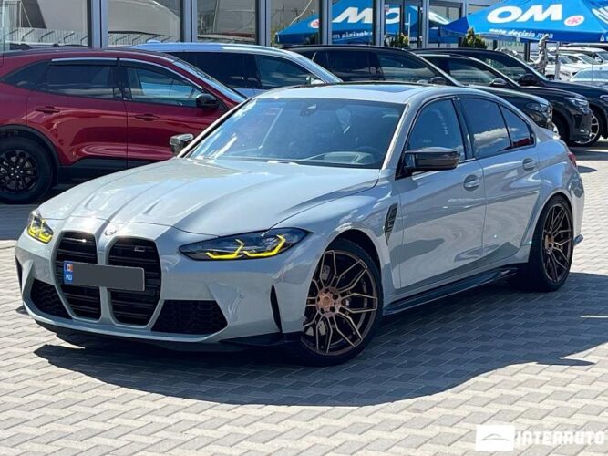 BMW M3 Competition 2021 doar la InterAuto