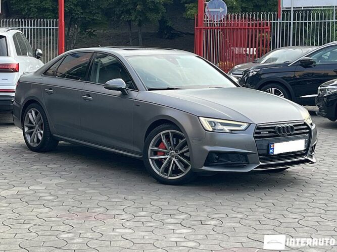 Audi A4 2016 doar la InterAuto