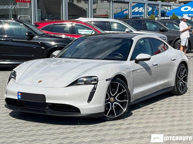 Porsche Taycan 2022 doar la InterAuto