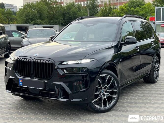 BMW X7 4.0d 2025 doar la InterAuto